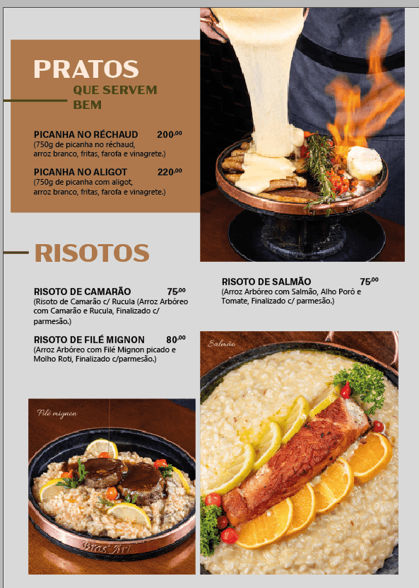 Criação de Cardápio Físico ou Digital 5